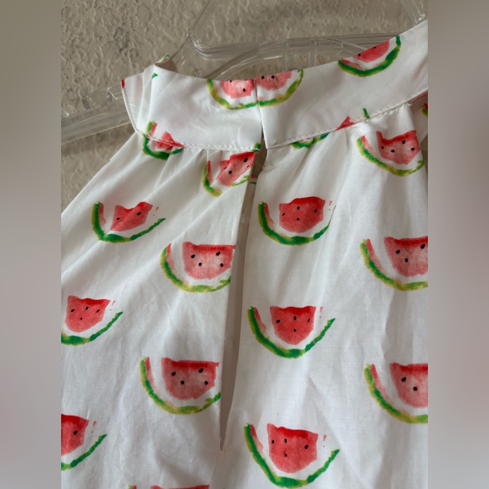 Flora Bea NYC Watermelon Halter Dress Size Small‎ - Picture 8 of 10